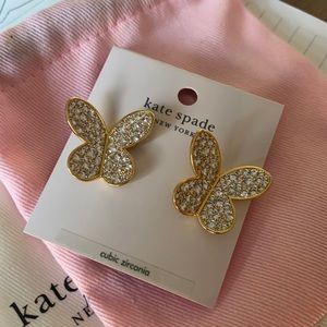 NWT- Kate Spade ‘In a Flutter’ statement studs